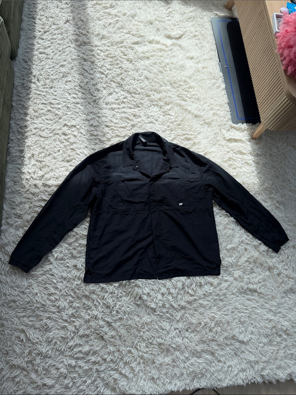 Men's Fabletics Black Outpost Jacket Size XXL